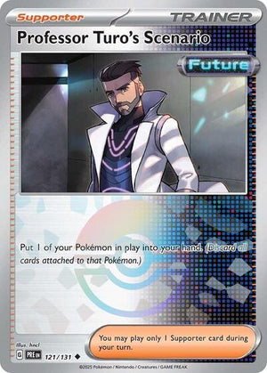 Pokemon TCG - SV: Prismatic Evolutions - Professor Turo's Scenario - 121/131 - Pokeball Holofoil