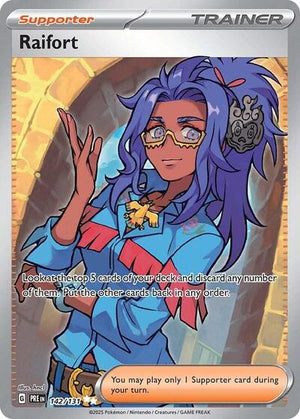 Pokemon TCG - SV: Prismatic Evolutions - Raifort - 142/131 - Holofoil