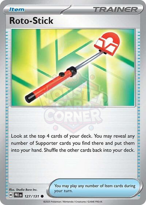 Pokemon TCG - SV: Prismatic Evolutions - Roto-Stick - 127/131