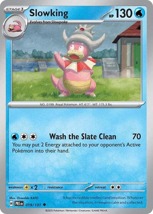 Pokemon TCG - SV: Prismatic Evolutions - Slowking - 019/131