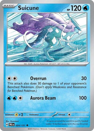 Pokemon TCG - SV: Prismatic Evolutions - Suicune - 024/131
