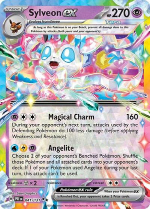 Pokemon TCG - SV: Prismatic Evolutions - Sylveon ex - 041/131 - Holofoil