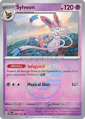 Pokemon TCG - SV: Prismatic Evolutions - Sylveon - 040/131 - Pokeball Holofoil