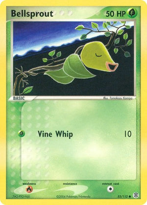 Pokemon TCG - EX FireRed & LeafGreen - Bellsprout - 53/112