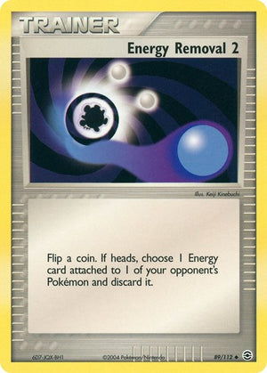 Pokemon TCG - EX FireRed & LeafGreen - Energy Removal - 89/112