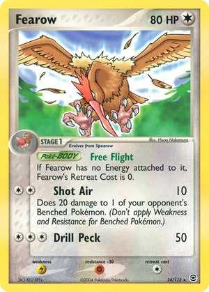 Pokemon TCG - EX FireRed & LeafGreen - Fearow - 24/112