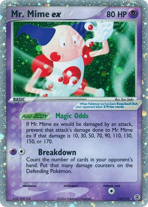 Pokemon TCG - EX FireRed & LeafGreen - Mr. Mime ex - 110/112