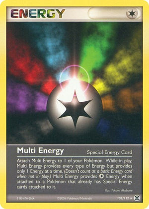 Pokemon TCG - EX FireRed & LeafGreen - Multi Energy - 103/112