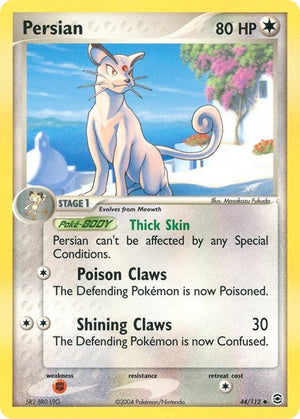 Pokemon TCG - EX FireRed & LeafGreen - Persian - 44/112