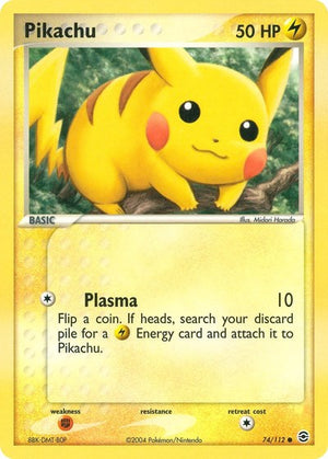Pokemon TCG - EX FireRed & LeafGreen - Pikachu - 74/112
