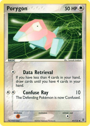 Pokemon TCG - EX FireRed & LeafGreen - Porygon - 47/112 - Reverse Holofoil