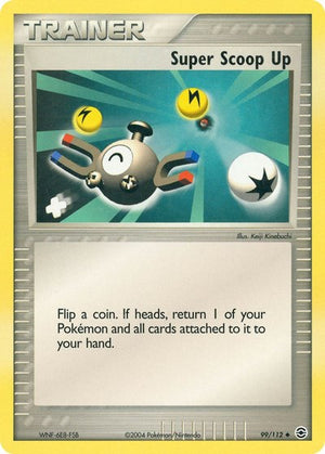 Pokemon TCG - EX FireRed & LeafGreen - Super Scoop Up - 99/112