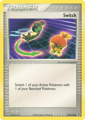 Pokemon TCG - EX FireRed & LeafGreen - Switch - 102/112