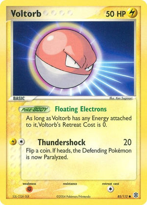 Pokemon TCG - EX FireRed & LeafGreen - Voltorb - 85/112