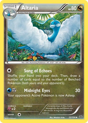 Pokemon TCG - XY - Roaring Skies - Altaria - 53/108