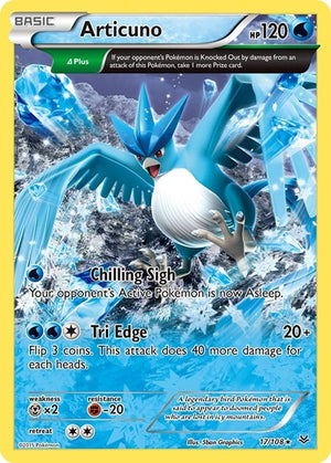 Pokemon TCG - XY - Roaring Skies - Articuno - 17/108