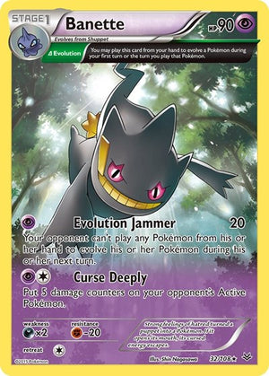 Pokemon TCG - XY - Roaring Skies - Banette - 32/108