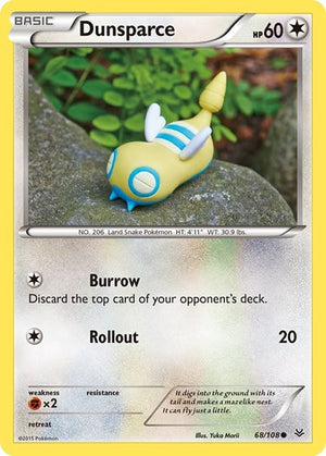 Pokemon TCG - XY - Roaring Skies - Dunsparce - 68/108