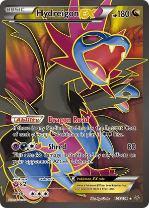 Pokemon TCG - XY - Roaring Skies - Hydreigon EX - 103/108 - Holofoil