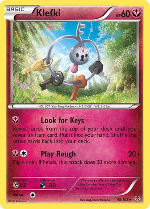 Pokemon TCG - XY - Roaring Skies - Klefki - 48/108