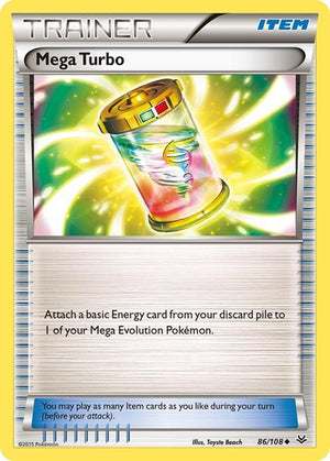 Pokemon TCG - XY - Roaring Skies - Mega Turbo - 86/108