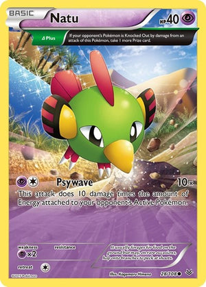 Pokemon TCG - XY - Roaring Skies - Natu - 28/108