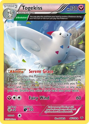 Pokemon TCG - XY - Roaring Skies - Togekiss - 46/108 - Holofoil