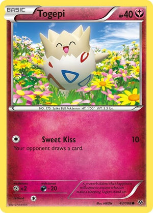 Pokemon TCG - XY - Roaring Skies - Togepi - 43/108