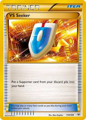 Pokemon TCG - XY - Roaring Skies - VS Seeker - 110/108 - Holofoil