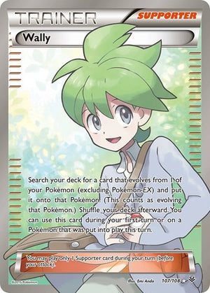 Pokemon TCG - XY - Roaring Skies - Wally - 107/108 - Holofoil