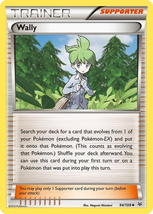 Pokemon TCG - XY - Roaring Skies - Wally - 94/108 - Reverse Holofoil