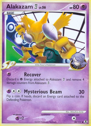 Pokemon TCG - Rising Rivals - Alakazam E4 - 38/111