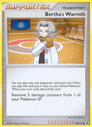 Pokemon TCG - Rising Rivals - Bertha's Warmth - 90/111
