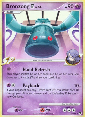 Pokemon TCG - Rising Rivals - Bronzong E4 - 16/111 - Reverse Holofoil