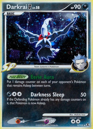 Pokemon TCG - Rising Rivals - Darkrai G - 3/111 - Reverse Holofoil