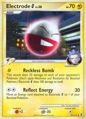Pokemon TCG - Rising Rivals - Electrode G - 39/111 - Reverse Holofoil