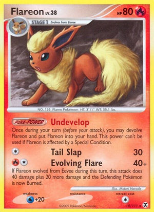 Pokemon TCG - Rising Rivals - Flareon - 19/111