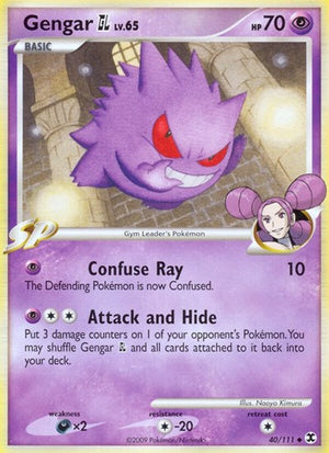 Pokemon TCG - Rising Rivals - Gengar GL - 40/111