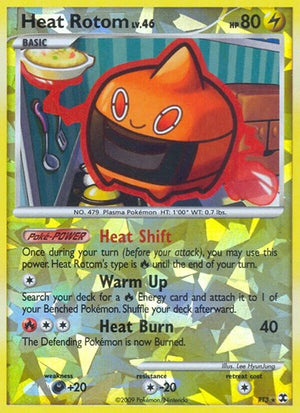 Pokemon TCG - Rising Rivals - Heat Rotom - RT3 - Reverse Holofoil