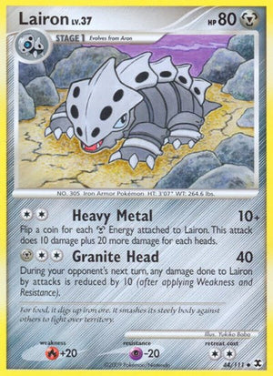 Pokemon TCG - Rising Rivals - Lairon - 44/111