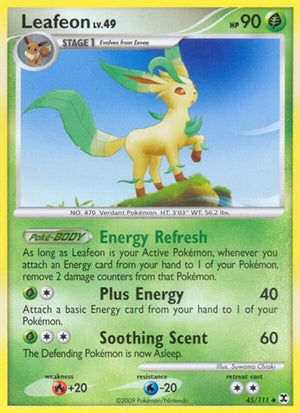 Pokemon TCG - Rising Rivals - Leafeon - 45/111