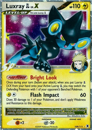 Pokemon TCG - Rising Rivals - Luxray GL Lv.X - 109/111 - Holofoil