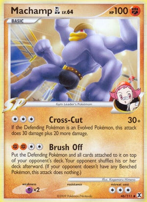 Pokemon TCG - Rising Rivals - Machamp GL - 46/111 - Reverse Holofoil
