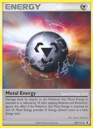 Pokemon TCG - Rising Rivals - Metal Energy - 100/111 - Reverse Holofoil