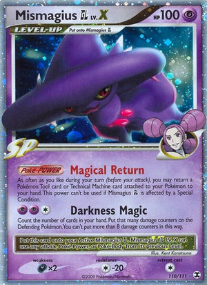 Pokemon TCG - Rising Rivals - Mismagius GL Lv.X - 110/111 - Holofoil
