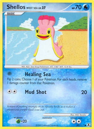 Pokemon TCG - Rising Rivals - Shellos West Sea - 80/111