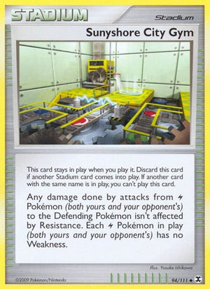 Pokemon TCG - Rising Rivals - Sunyshore City Gym - 94/111