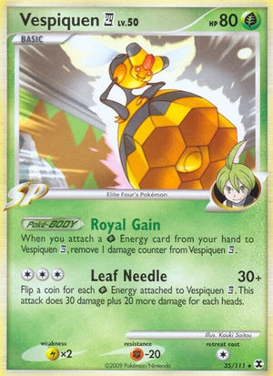 Pokemon TCG - Rising Rivals - Vespiquen E4 - 35/111