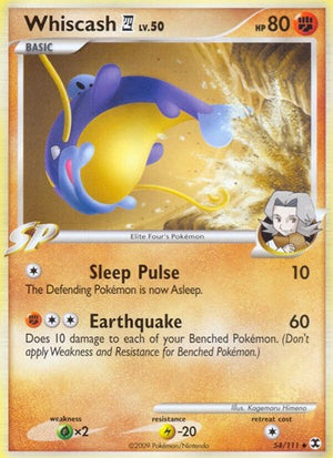 Pokemon TCG - Rising Rivals - Whiscash E4 - 54/111