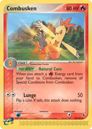 Pokemon TCG - EX Ruby & Sapphire - Combusken - 28/109